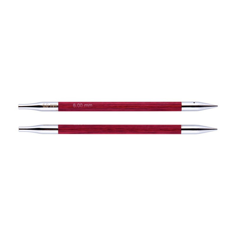 Aiguilles Circulaires Interchangeables Royale Bouleau Nr. 6.0